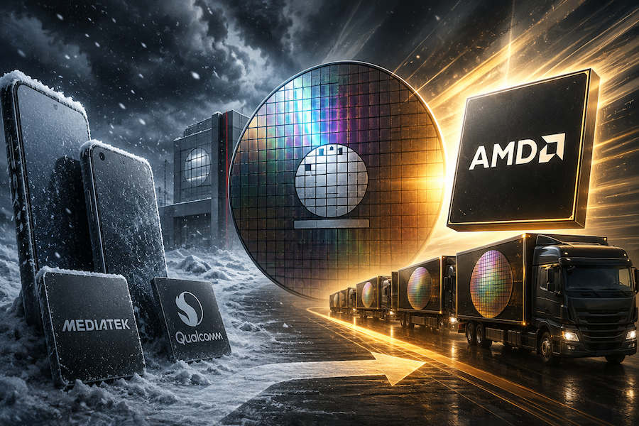 智能手机寒冬！高通联发科撤产台积电4/5nm，AMD 大举抢占！图1