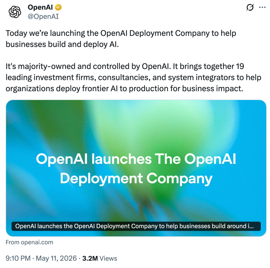 今天，OpenAI杀疯了！砸40亿美元成立新公司、还祭出网络防御利器Daybreak图2