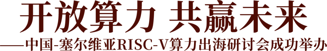 开放算力 共赢未来——中国-塞尔维亚RISC-V算力出海研讨会成功举办图2