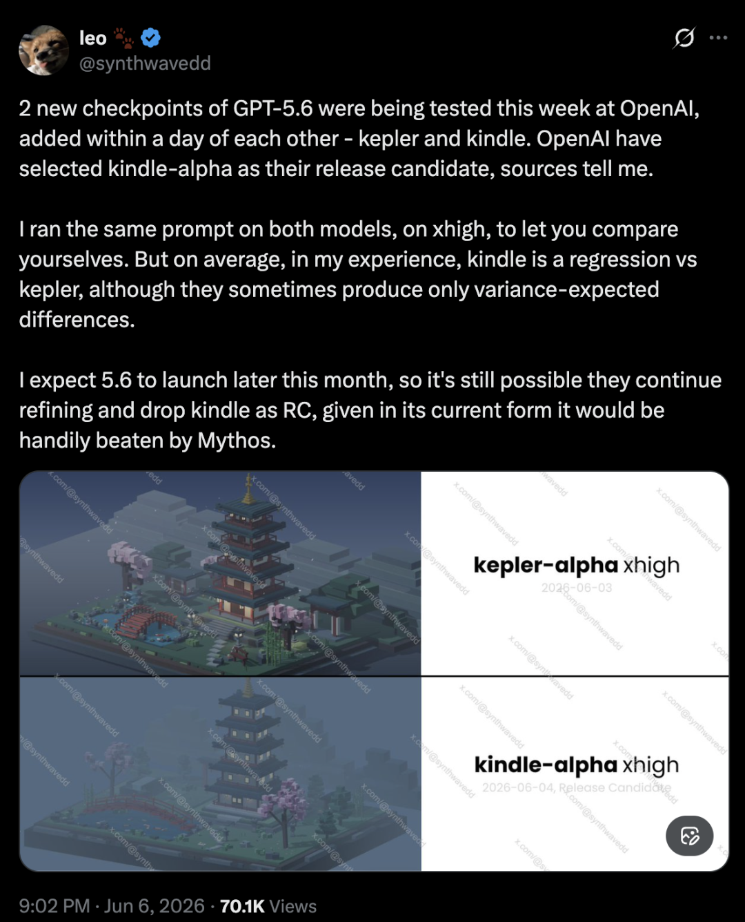 Anthropic偷跑代码又秒删，GPT-5.6震撼升级决战Mythos！图15