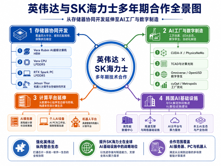 英伟达与SK海力士签署多年期存储合作：AI服务器、PC与机器人平台同步绑定图2