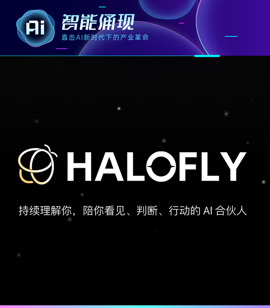 HALOFLY不想做AI助手,而要做长期协作的“AI合伙人”丨涌现新项目图1
