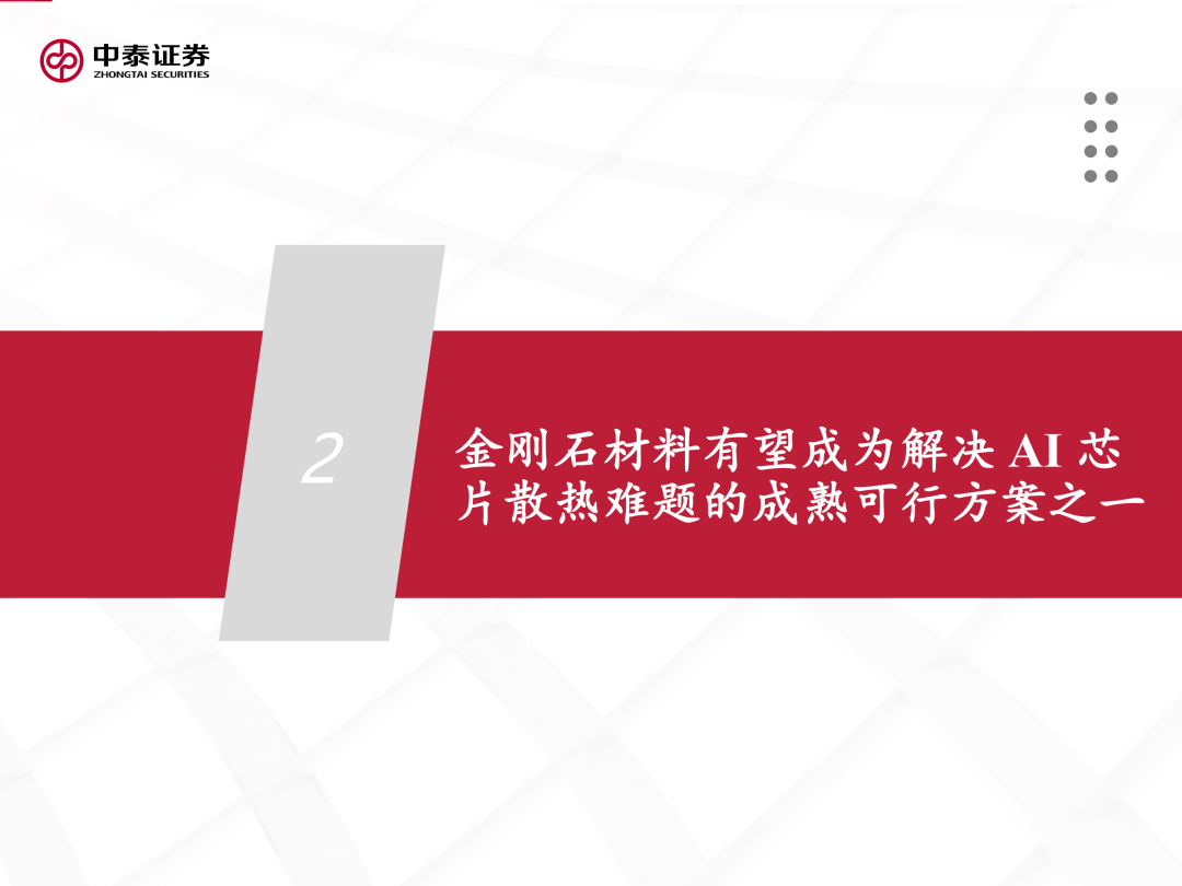 AI芯片高热流时代来临,散热需求升级驱动金刚石材料进入爆发期图9