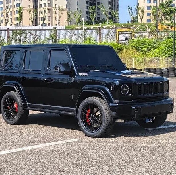 1.5T增程动力，熏黑22英寸轮圈+红色卡钳+“小书包”，AMG G 63平替？