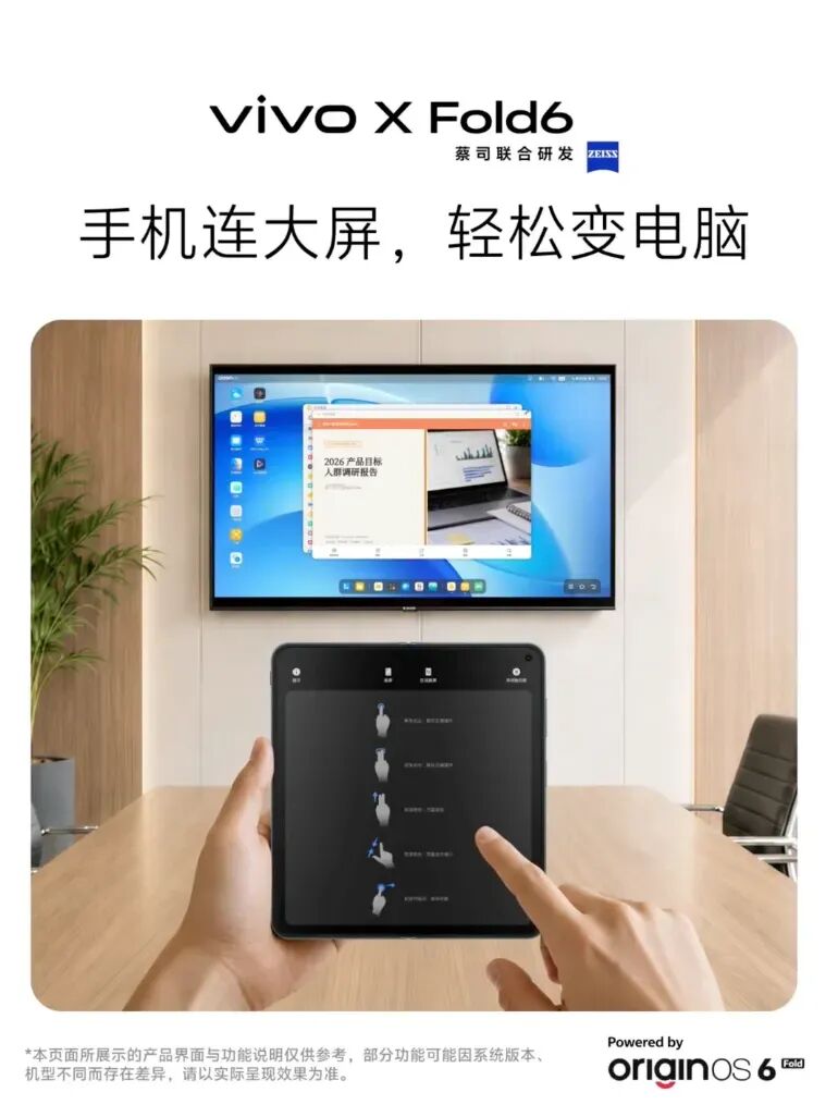vivo X Fold6新剧透，影像不妥协 折叠小V单图5