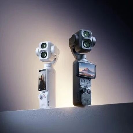 大疆Osmo Pocket 4P发布，全新双主摄口袋电影机