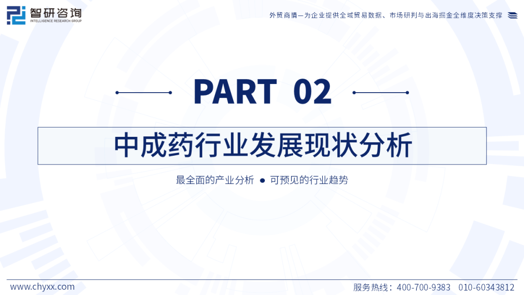 智研咨询发布《2026版全球与中国中成药产业供需贸易全景调研及重点国家出口前景评估报告》（简版）图6