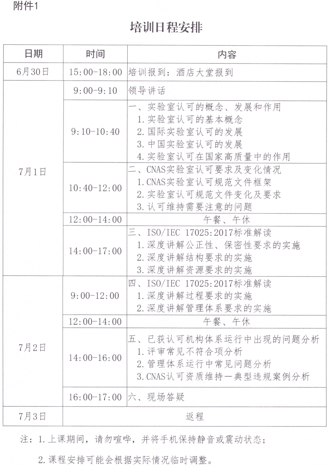 CNAS | 检测和校准实验室认可技术（合肥）培训期待您的参加图7