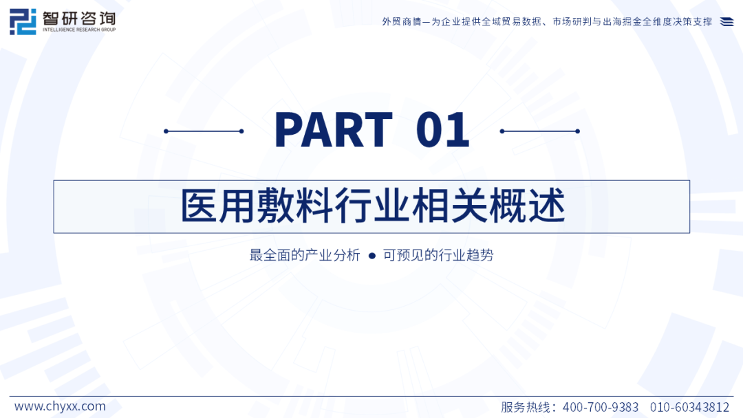 智研咨询发布《2026版全球与中国医用敷料产业产销贸易情况及主要国别出口潜力研究报告》简版图3