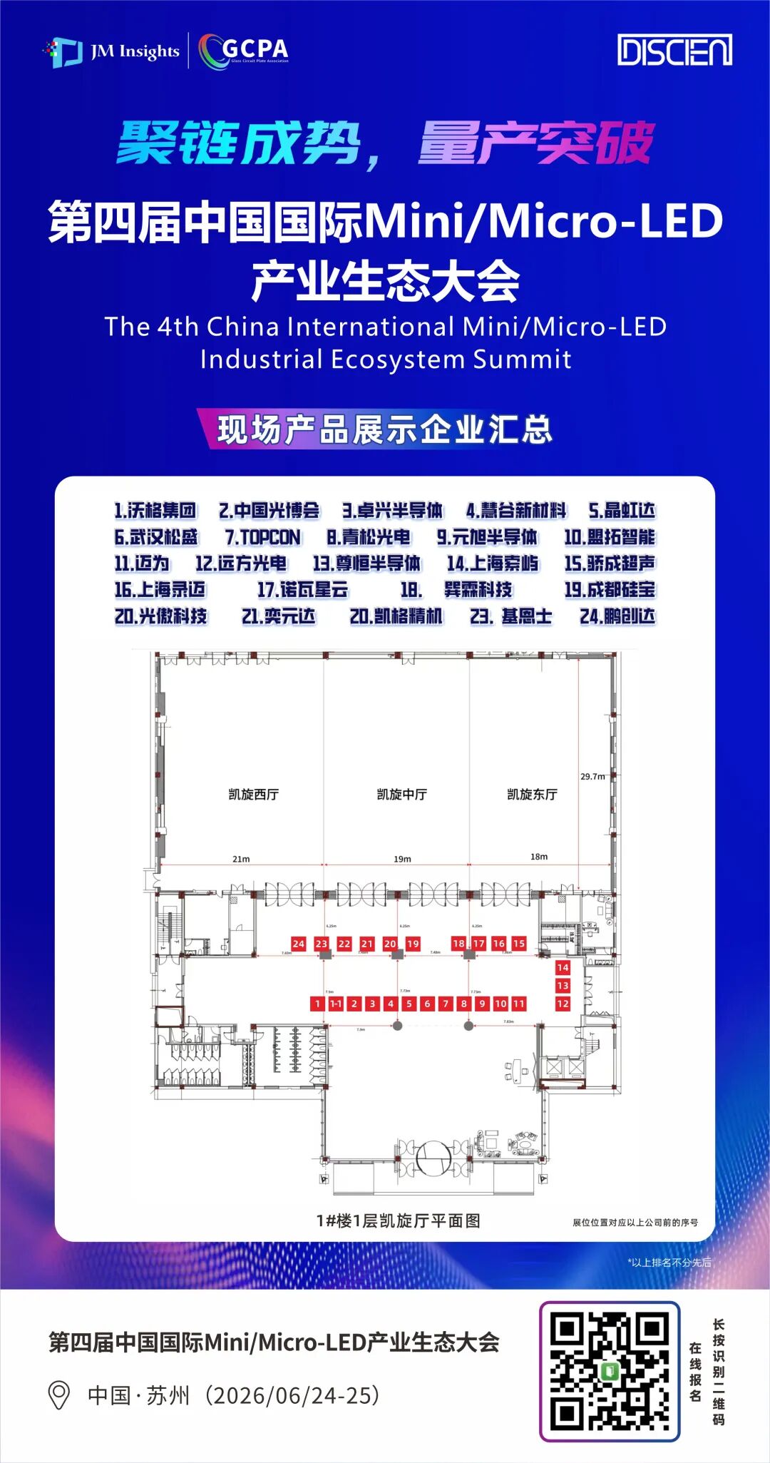 玻璃基Micro LED首发、固晶效率再破记录......24家企业携“量产答案”集结苏州图3