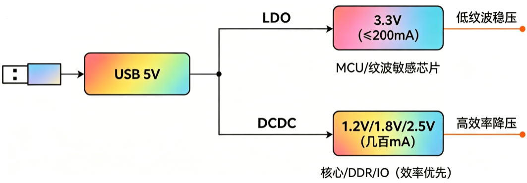 既要DCDC,又要LDO,还得PCB面积小?图1