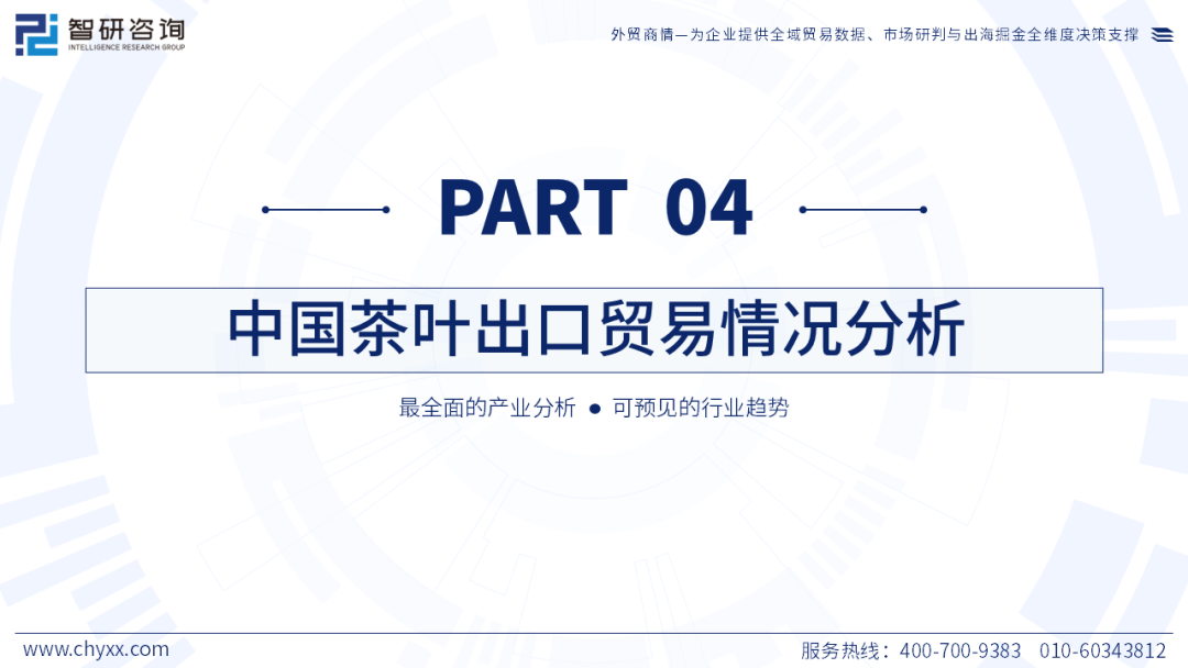 智研咨询发布《2026版全球与中国茶叶产业贸易概况及重点国别出口潜力研判报告》简版图14
