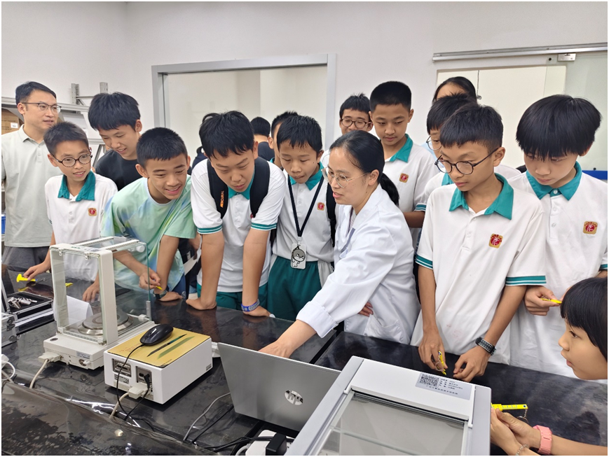 科普赋能成长 计量点亮未来——广州计量院开展中学生计量科普研学实践活动图5