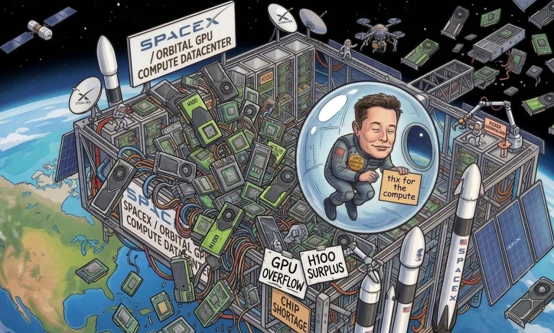 SpaceX上市了,太空算力的成本拐点还有多远图5