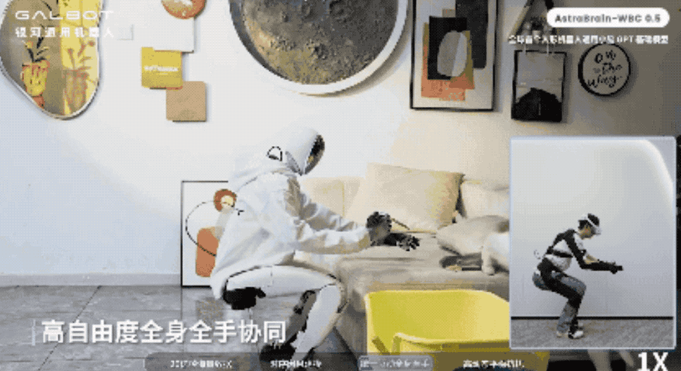 全球首个人形机器人通用小脑来了!全球最大规模2万小时人类动作数据,实现零样本泛化图3