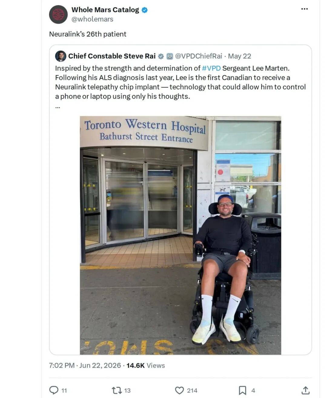 Neuralink 脑机接口临床试验受试者已达 26 人图3