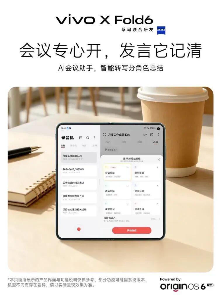 曝vivo X Fold5累计销量超52万，X Fold6细节再曝图2