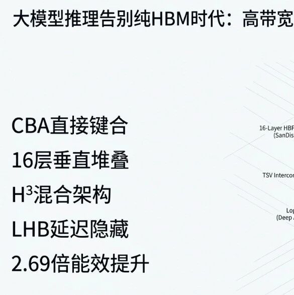 大模型推理告别纯HBM时代：高带宽闪存（HBF）如何重构长上下文与巨型MoE存储格局