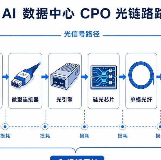 CPO 为什么难：AI 集群里的光链路预算问题