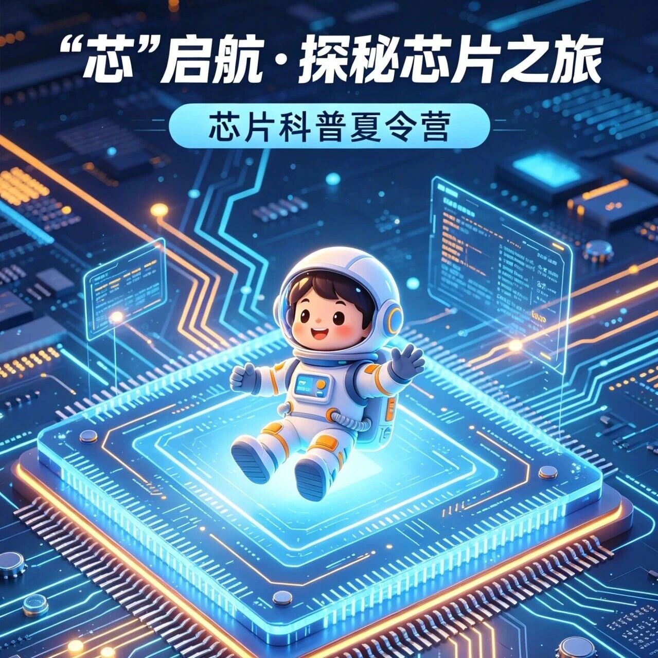 “芯”启航 · 探秘芯片之旅——2026芯片科普夏令营报名开启！
