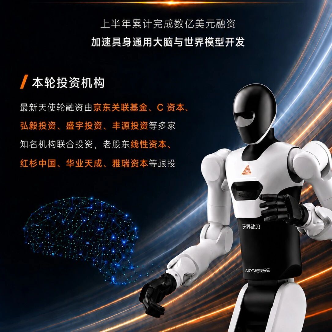 无界动力完成超2亿美元天使轮融资