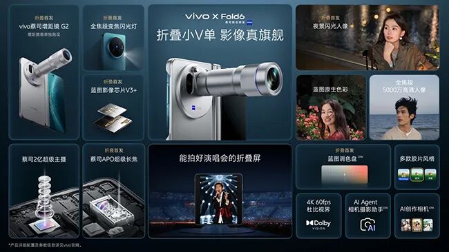 AI轻办公神器！vivo X Fold6今日正式开售，7999元起图5