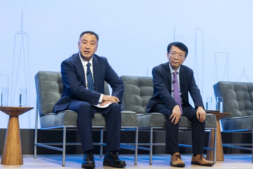 上海纽约金融界共话“投资中国”路径图1