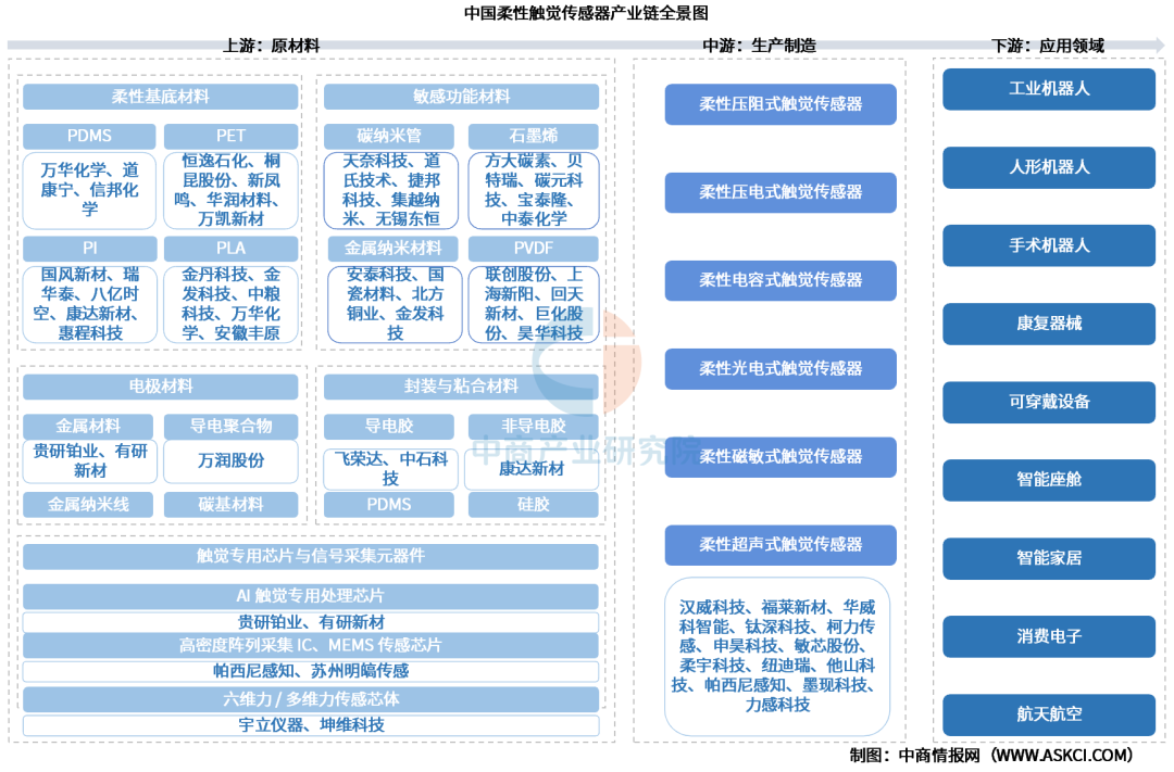 2026年中国柔性触觉传感器产业链图谱及投资布局分析图5