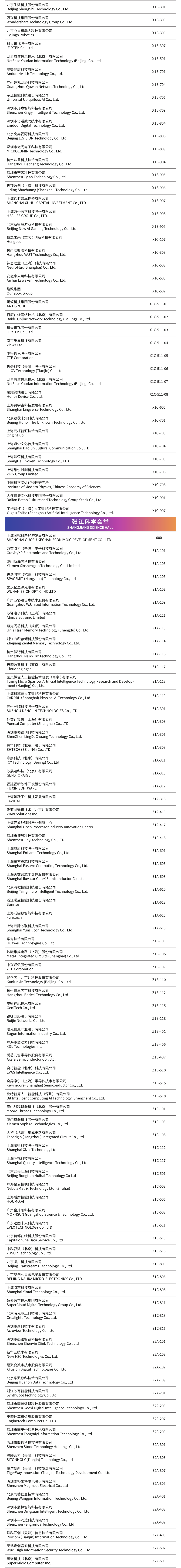 WAIC 2026参展企业名单公布！图10