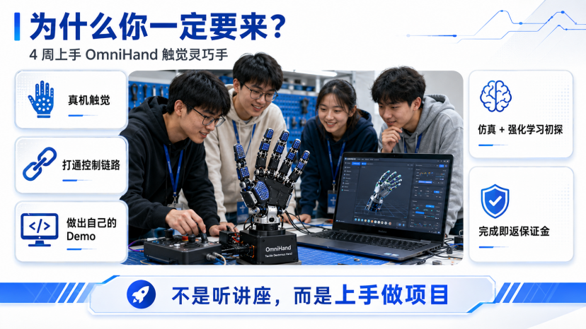 免费！Xbotics x OpenLoong x 临界点 线下灵巧手实训营招募啦图2