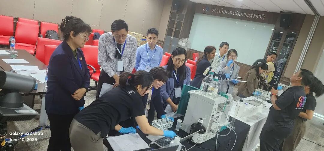 中国计量院APMP-FGI项目“通过准确测量阴离子改善水质”研讨会在泰国成功举办图3