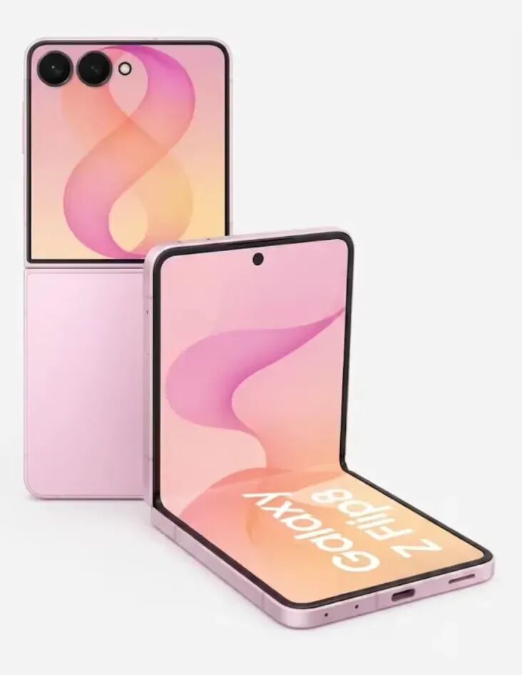 三星 Galaxy Z Flip8渲染图再曝，22日新机发布！图1