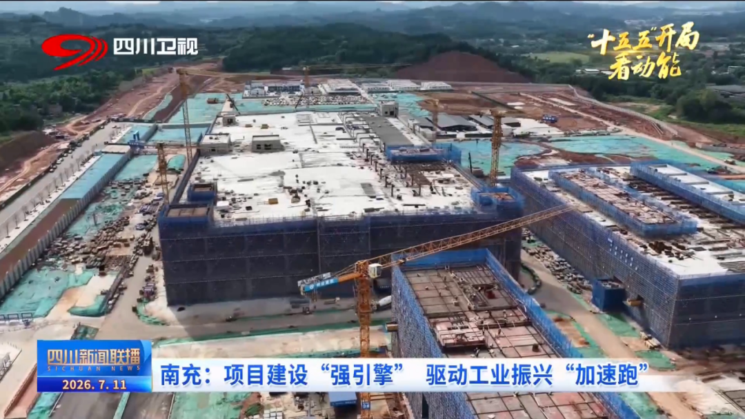 【市州观察】南充:项目建设“强引擎” 驱动工业振兴“加速跑”图8