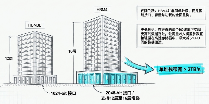 存储器的未来竞争焦点:HBM、混合键合及新型AI存储架构图3