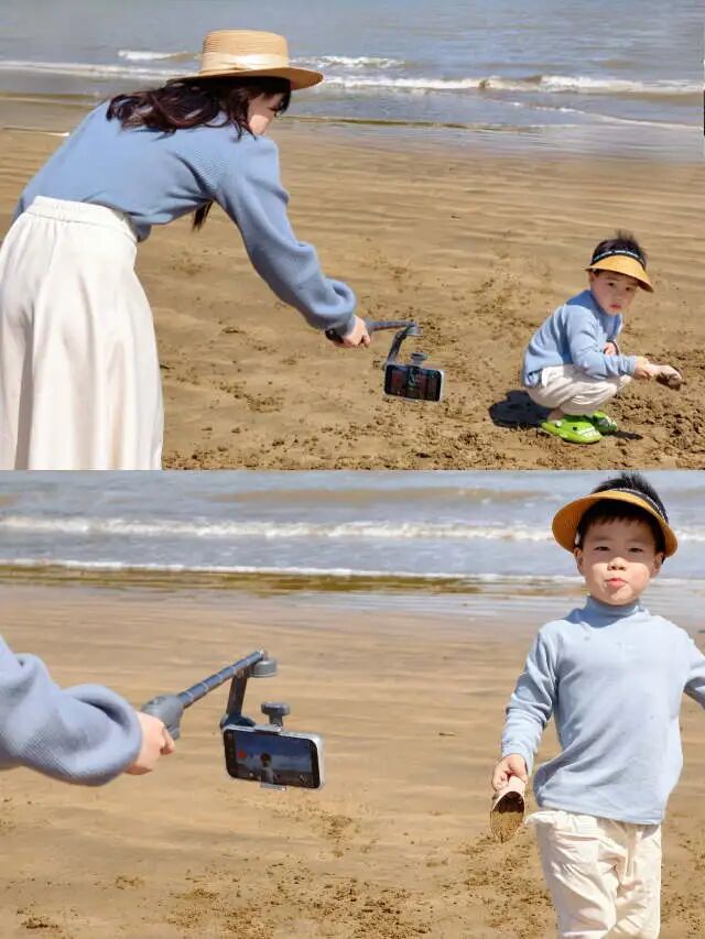 大疆(DJI)OsmoMobile8P大疆OsmoMobile8P 记录成长不手忙脚乱!大疆Osmo Mobile 8P,让带娃拍摄变成享受图21