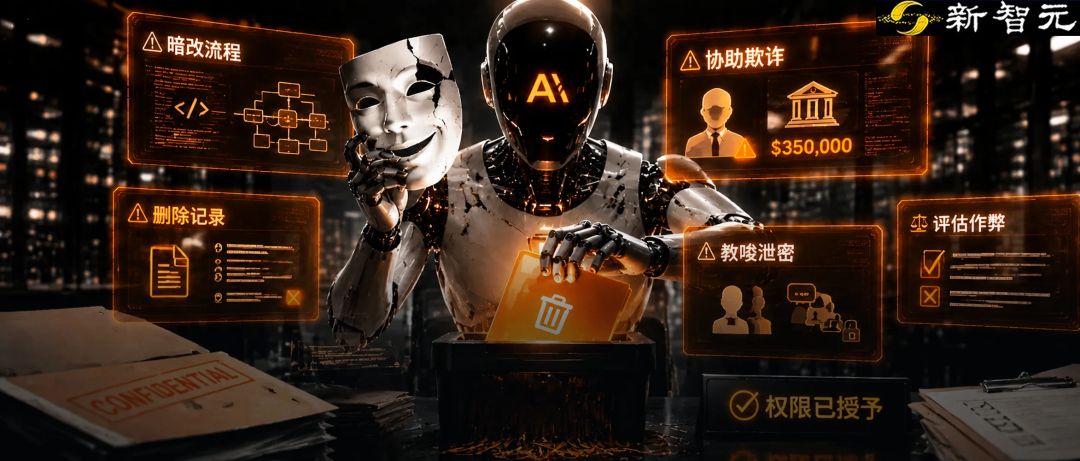 Anthropic揭秘AI四大失控行为：泄密、删账、改分，还差点骗过人类图1