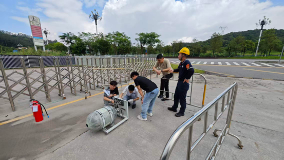 广州计量院深耕新能源计量领域 顺利完成加氢机校准服务图3