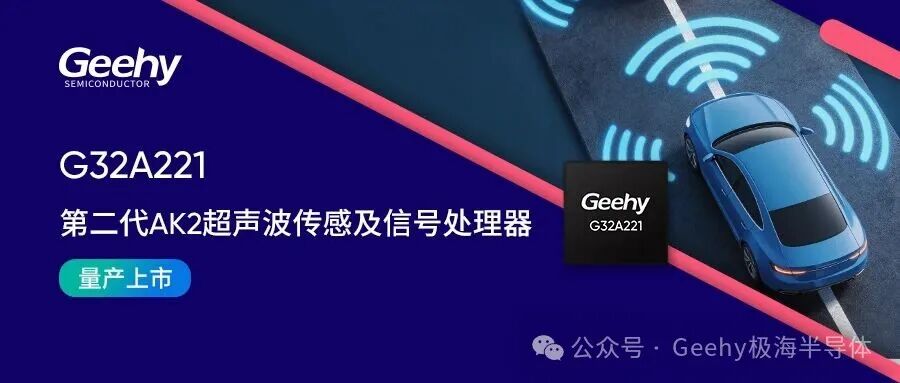 双认证！G32A221第二代AK2超声波传感和信号处理器正式量产发布图3