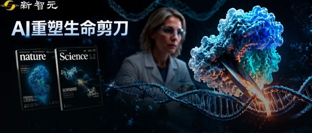 诺奖得主用AI凭空造出基因剪刀，比进化几十亿年的那把还准图1