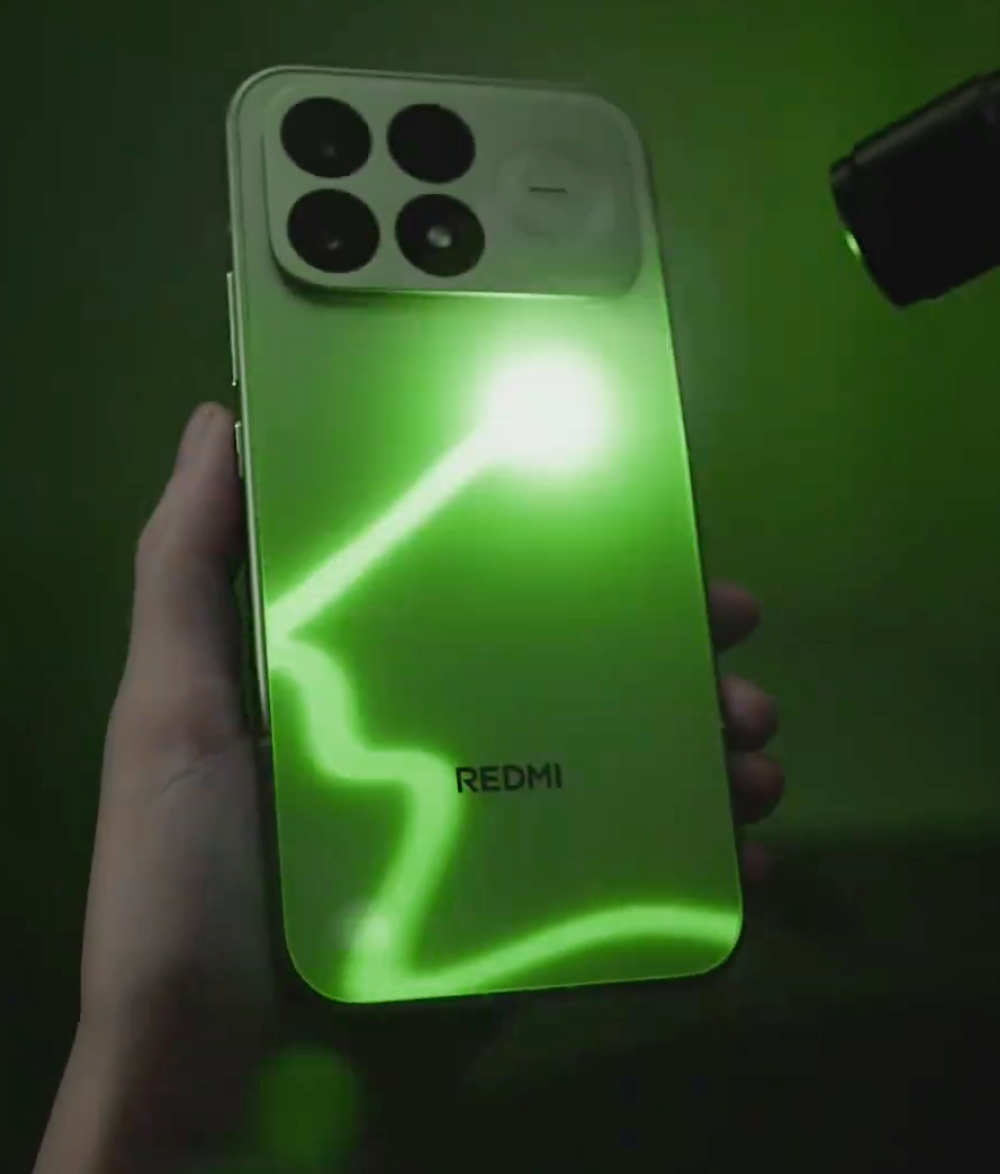 REDMI K100 Pro新配色公布，手机后盖变身“光绘板”图2