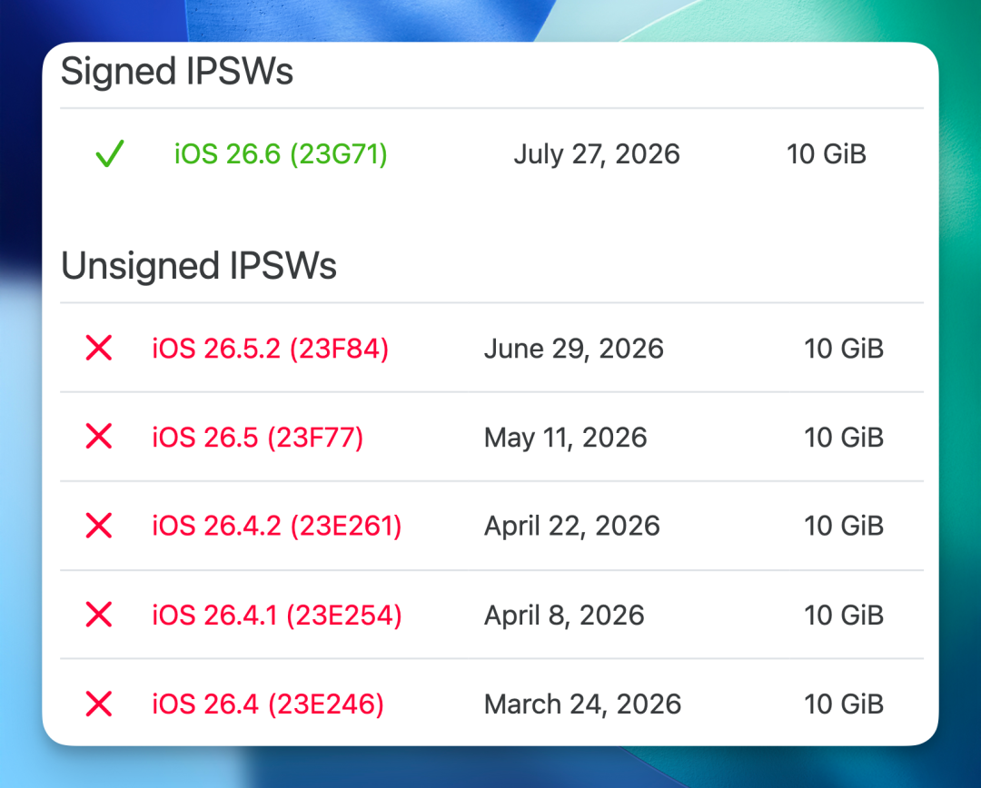 苹果为 AirPods 推送新的测试固件，iOS 26.5.2 验证关闭图3