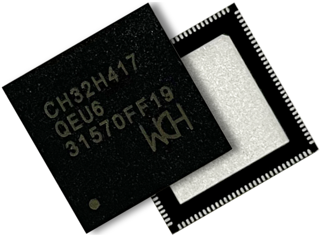 青稞RISC-V处理器+通信接口PHY全自研，沁恒MCU/SoC外设多，传输快，助力高效连接联网图9