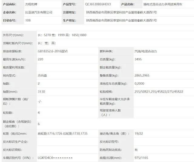 比亚迪又来一台大型SUV！方程豹钛9配置有点狠图1