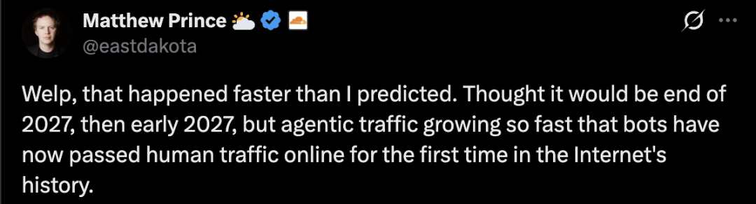 今天,互联网不再只属于人类!Cloudflare实锤机器流量反超图3