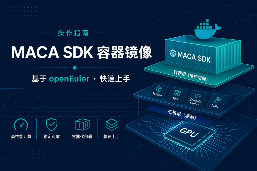 保姆级速通！openEuler 沐曦卡 MACA SDK 容器镜像操作全指南图2