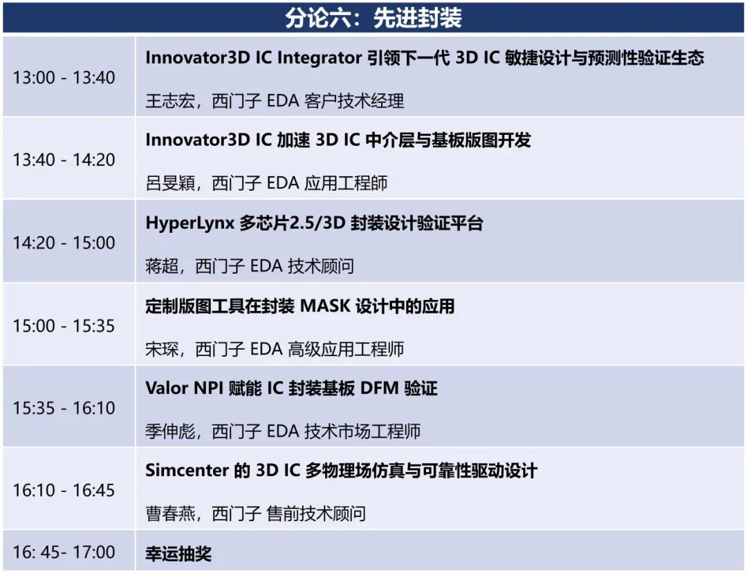 明天召开：西门子 EDA 论坛 （8月13日 上海）图7