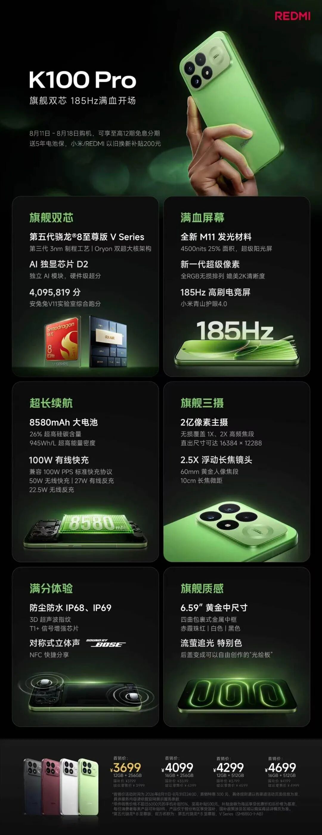 豆包回应推荐酒店抽佣12%；DeepSeek梁文锋财富年增3850%；3699元起小米 REDMI K100 Pro系列手机发布；折射手机壳被指用于偷拍涉嫌违法...图4
