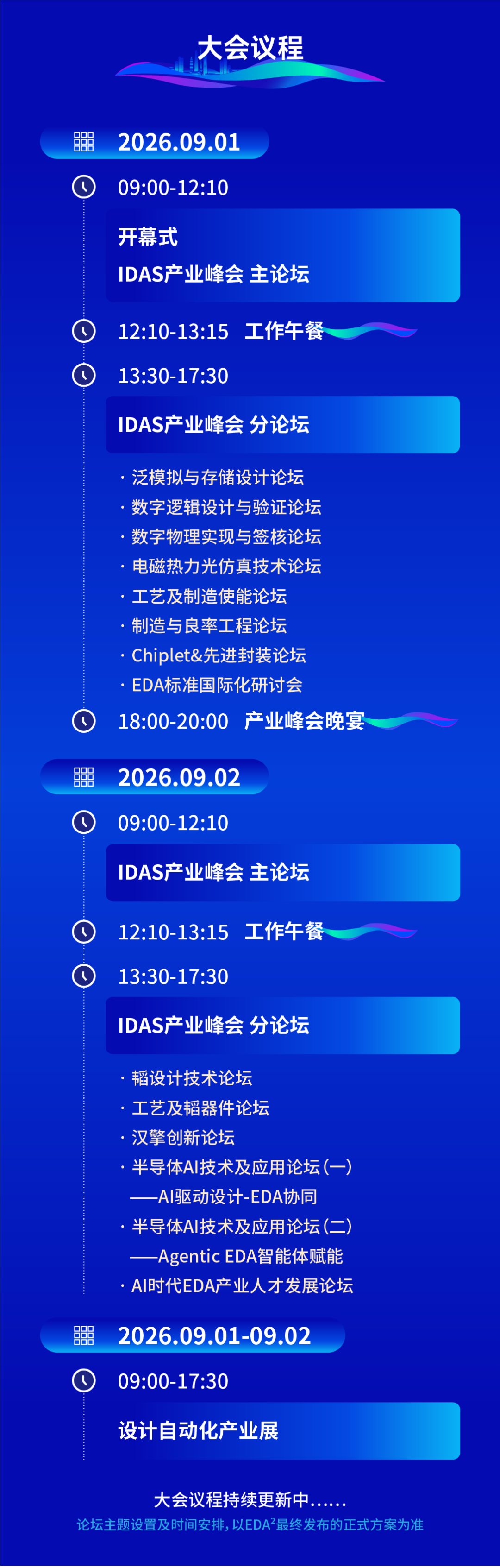 设计自动化年度盛会!IDAS 2026汇聚百余位行业专家,全面解读EDA未来!即刻报名参会!图18