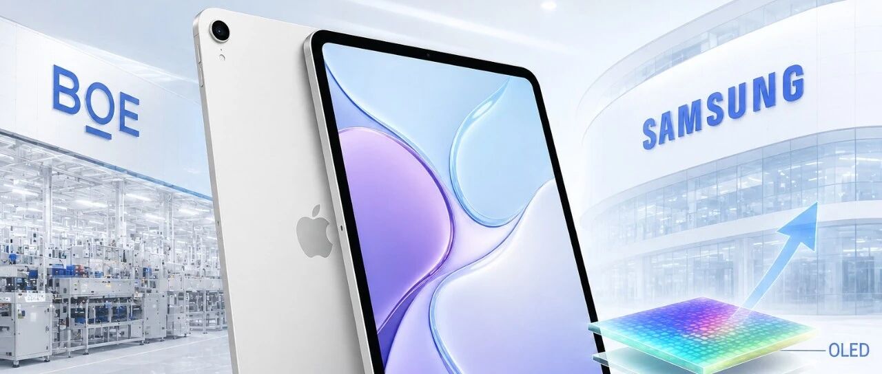 京东方瞄准苹果iPad Air OLED屏幕订单