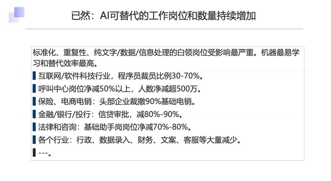 江小涓：AI替代就业，人文社科研究应关注“出局者”而非“赢家”图3